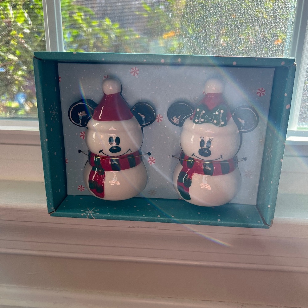 Disney Salt and Pepper Shakers  NWT